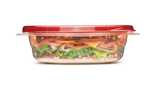 Rubbermaid TakeAlongs 23.5 oz Clear Food Storage Container 4 pk