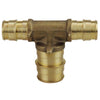 Apollo Expansion PEX / Pex A 1/2 in. Expansion PEX in to X 1/2 in. D PEX Brass Tee