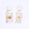 Gerson White Spinning Water Globe Lantern Indoor Christmas Decor (Pack of 6)