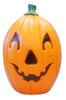 Union Orange Plastic Prelit Pumpkin Blow Mold Lighted Halloween Decoration 15.5 Lx22 Hx15.5 W in.