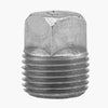 Anvil 1 in. MPT Black Malleable Iron Plug