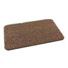 GrassWorx Clean Machine 18 in. W X 30 in. L Taupe Flair Astroturf Door Mat