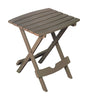 Quik Fold Patio Side Table, Resin, Portobello (A)