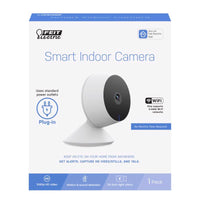 Feit Smart Home Plug-in Indoor Smart-Enabled Security Camera - Open Box
