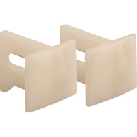 Prime-Line White Nylon Pocket Door Slide Guide 2 pk