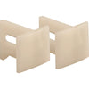 Prime-Line White Nylon Pocket Door Slide Guide 2 pk