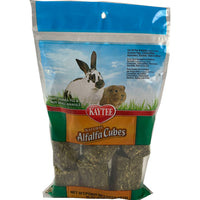 Kaytee Natural Alfalfa Cubes Small Animal Treat High Fiber Sun-Cured Feed Supplement 15 oz