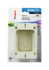Legrand Rectangle Plastic 1 gang Outlet Box Ivory