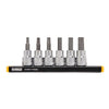 DeWalt 3/8 in. drive SAE Hex Bit Socket Set 6 pc