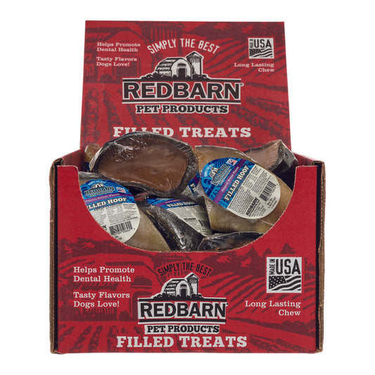 Redbarn Dog Treats Beef and Peanut Butter Bone Hoof For Dogs 4 in. (Pack of 25)