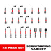Diablo Driver Bit Set Black Oxide 45 pc