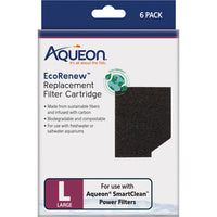 Aqueon EcoRenew Filter Cartridges Large Replacement Cartridges 6 Pack