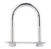 Hampton 5/16 in. x 1-3/4 in. W x 3 in. L Coarse Stainless Steel U-Bolt (Pack of 5)