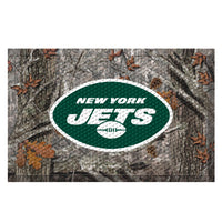 NFL - New York Jets Camo Rubber Scraper Door Mat
