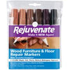 Rejuvenate Assorted Medium Tip Wood and Furniture Repair Markers 6 pk