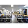 Metalux 39 W LED Flat Panel 2.1 in. H X 24 in. W X 48 in. L