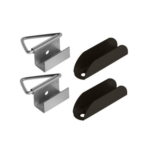 M-D Building Products Aluminum 3.93 in. W X 6.29 in. L Screen Top Hanger 2 pk (Pack of 10)
