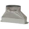 Deflect-O 4 in. D X 10 in. L Galvanized Steel Duct