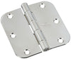 National Hardware 3-1/2 in. L Polished Chrome Door Hinge 1 pk