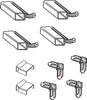 Prime-Line Mill Aluminum 5/16 in. W X 3/4 in. L Screen Frame Kit 1 pk - Open Box