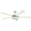Westinghouse Comet 52 in. White Indoor Ceiling Fan