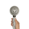 Waterpik PowerSpray Plus Brushed Nickel 5 settings Showerhead 1.8 gpm