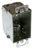 Raco 12-1/2 cu in Rectangle Steel 1 gang Switch Box Gray