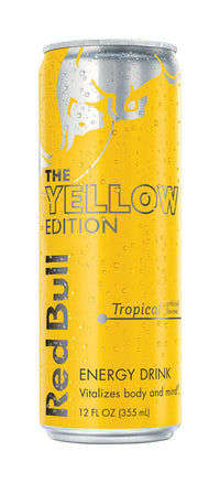 Red Bull The Yellow Edition Tropical Energy Drink 12 oz (Pack of 24)