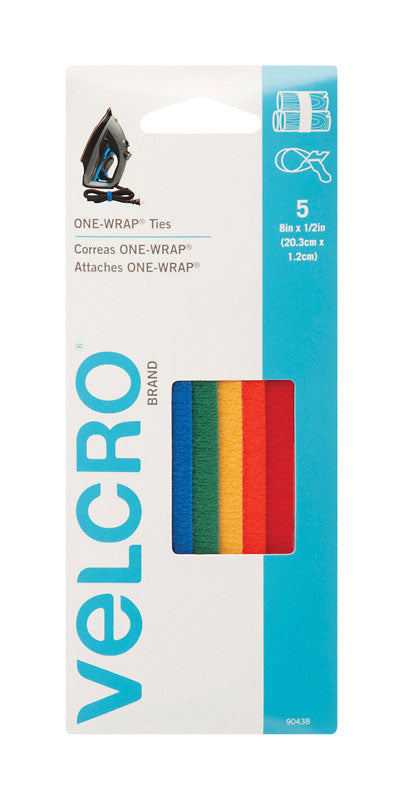 Velcro Brand One-Wrap Strap 8 in. L (Pack of 12)