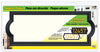 Hy-Ko Matte Black Plastic Rectangle Address Plate