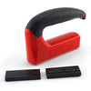 Master Magentics Red Plastic/Rubber Powerful Handle Magnet 3.5 H x 1.125 W x 5.25 L in.