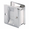Prime-Line 2.5 in. L Satin Nickel Silver Brass Pocket Door Pull - Open Box