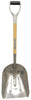 True Temper 44.63 in. Aluminum Transfer Scoop Wood Handle