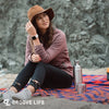 Groove Life Women's Thin Aspire Twilight Blossom Round Multicolored Ring Silicone Water Resistant Si