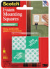 Scotch Medium Foam Mounting Square 1 in. L 24 pk