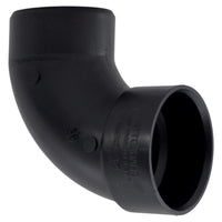 Charlotte Pipe 3 in. Hub X 3 in. D Spigot ABS 90 Degree Elbow - Deal of The Week