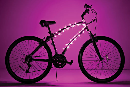 Brightz CosmicBrightz bike lights LED Bicycle Light Kit ABS Plastics 1 pk