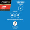 Hillman Power Pro No. 8  x 2-1/2 in. L Star Trim Screws 50 pk