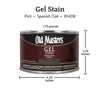 Old Masters Spanish Oak Gel Stain 1 pt. (Pack of 4)