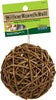 Willow Branch Ball, All Natural Chew, Small Pets, 4-In.