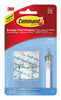 3M Command Medium Plastic Hook 2-1/6 in. L 2 pk (Pack of 4)