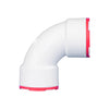 Connectite Connectite Schedule 40 1-1/2 In. Hub  X 1-1/2 In. Dia. Hub Pvc Bend Elbow 90 Deg.