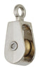 Campbell Chain 1/2 in. Dia. Nickel Copper Ridge Eye Single Sheave Rigid Eye Pulley (Pack of 10)