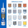 GE Silicone 2 Black Silicone 2 Window and Door Silicone 10.1 oz.
