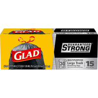 TRASH BGS DRWSTRING 15PK