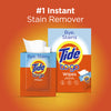 Tide To Go No Scent Stain Remover 10 wipes Wipes (Pack of 12)