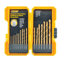 Steel Grip Titanium Drill Bit Set 17 pc