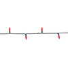 Celebrations Platinum LED C6 Red 50 ct String Christmas Lights 25 ft.