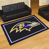 NFL - Baltimore Ravens 5ft. x 8 ft. Plush Area Rug
