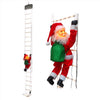 Mr. Christmas LED Climbing Rope Santa 18 in. Yard Decor